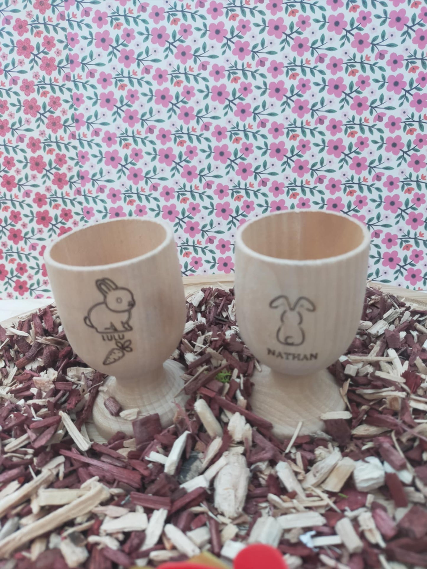 Coquetier en bois