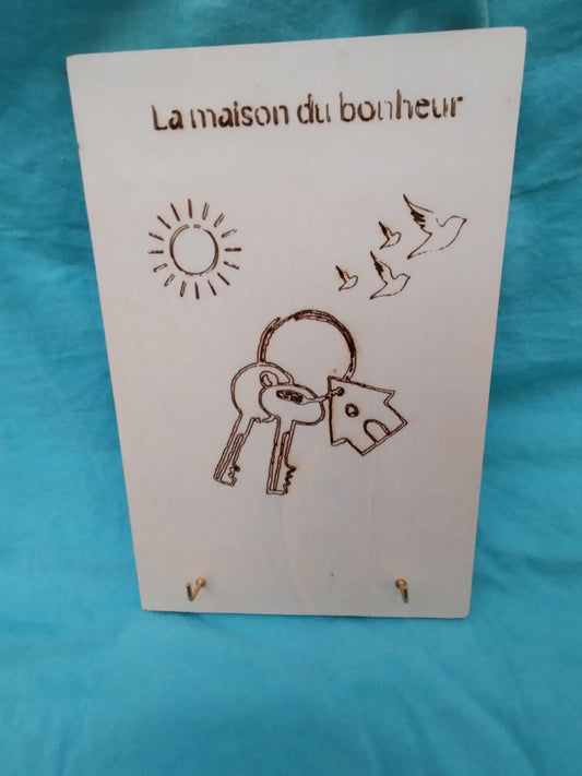 Pancarte accroche clés